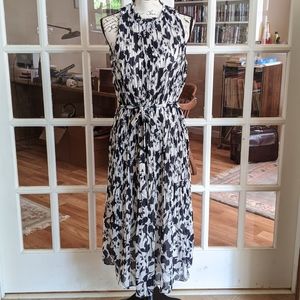 A New Day pleated midi dress size L